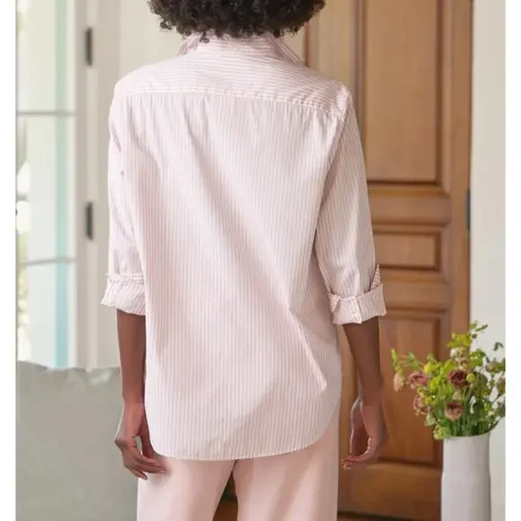 Frank & Eileen XS pink striped eileen button down - Picture 8 of 8